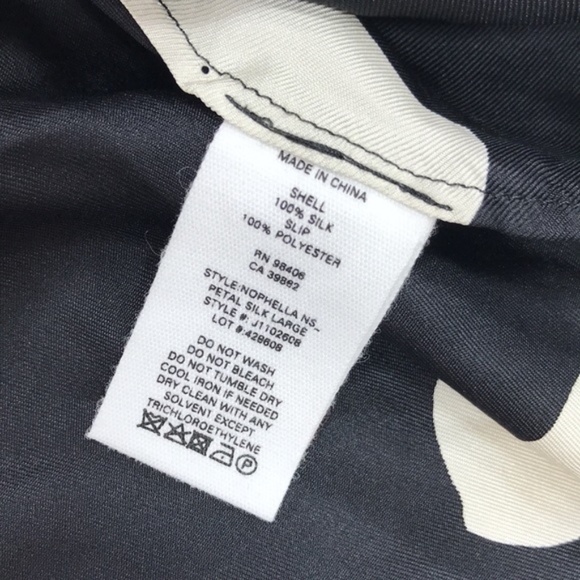 Theory Nophella Drop Waist Silk Midi Dress - Picture 3 of 8